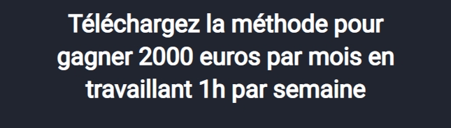 gagner 2000 par mois amacker