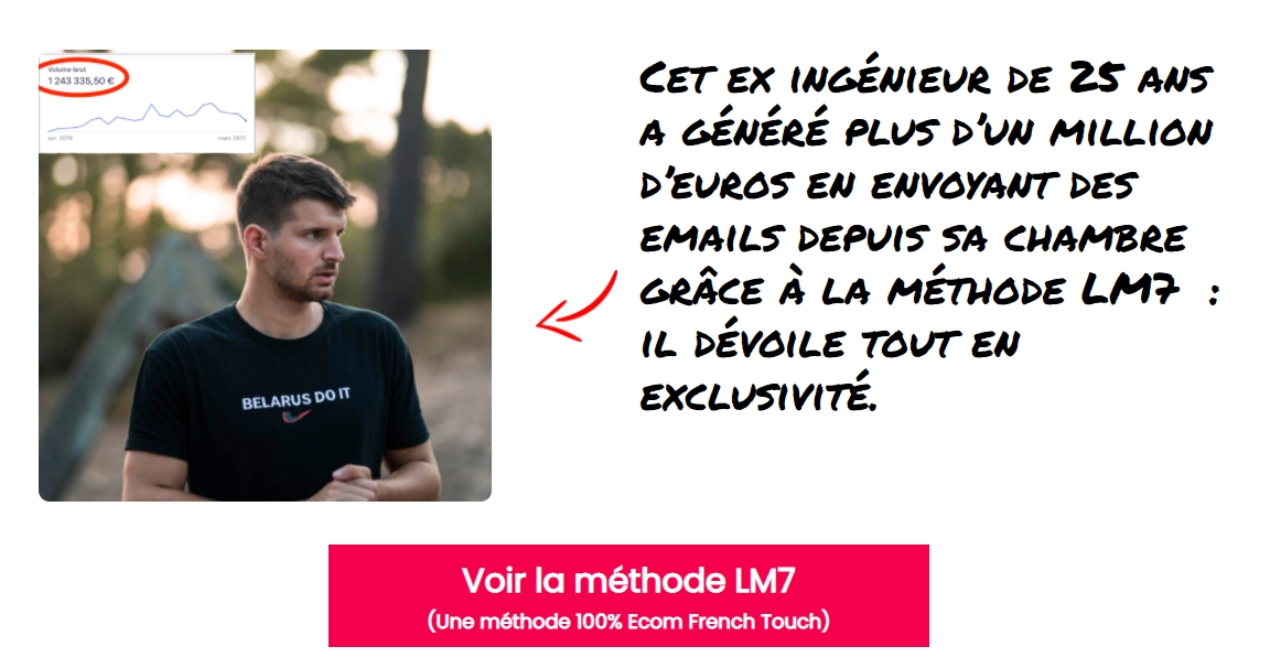 gagner argent emailing LM7 ecom french touch