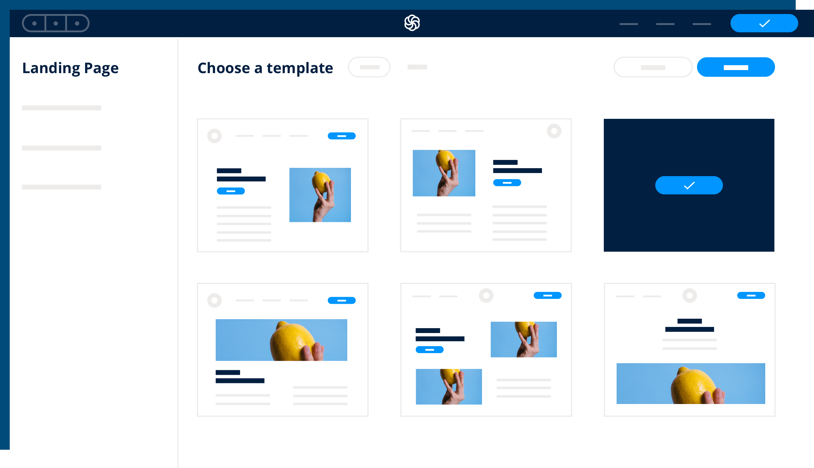 Landing Pages sendinblue