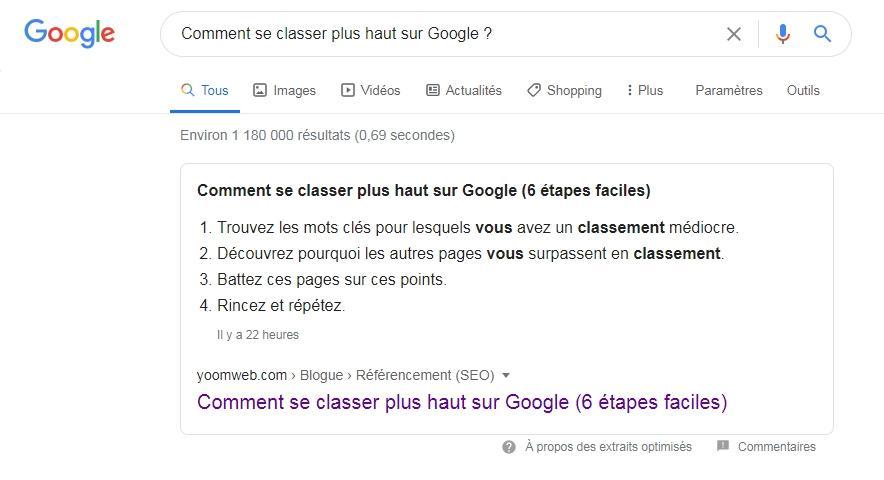 Comment optimiser les Snippets