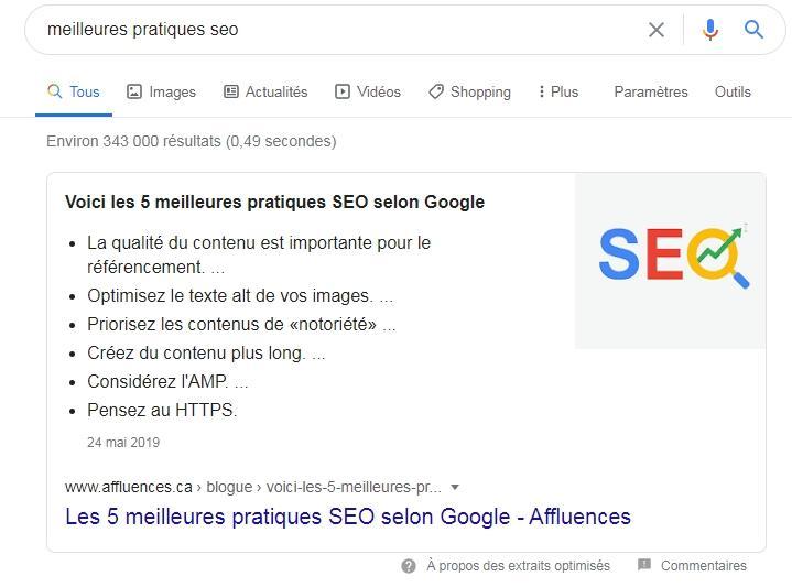 classement google facteurs meilleurs pratique seo 2020