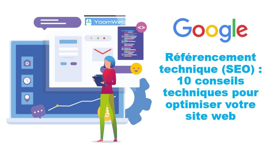 referencement technique seo yoomweb